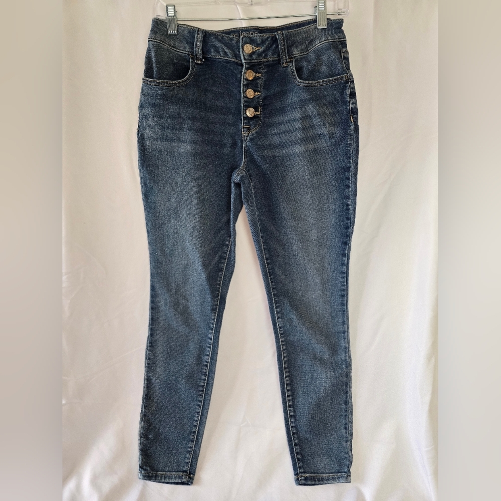 Maurices High Rise M-Jeans Women's Blue Denim Jeans